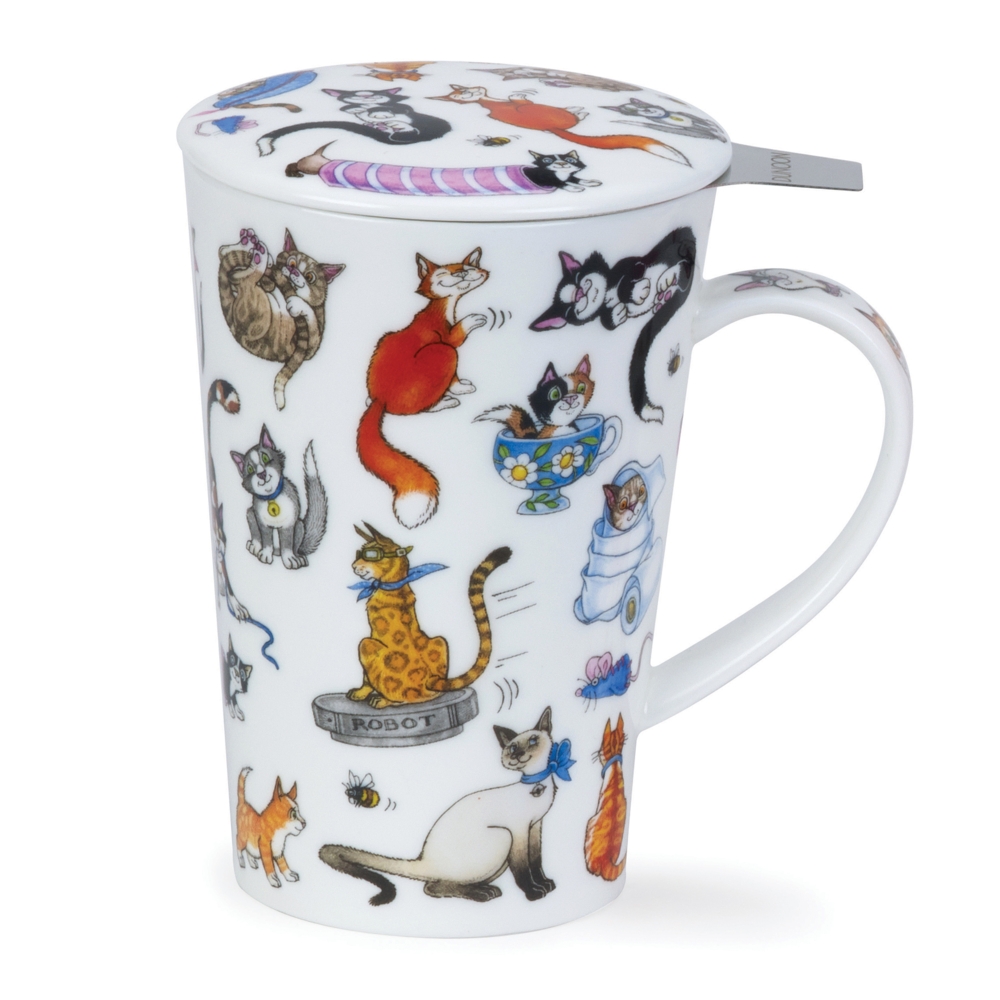 Bild von Dunoon Tasse mit Sieb und Deckel Catastrophe Shetland