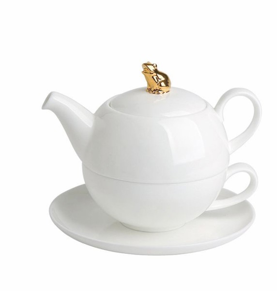 Bild von Tea For One Set Vikas goldener Frosch