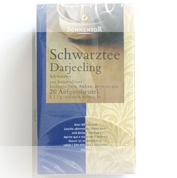 Bild von Darjeeling bio, schwarzer Tee, Aufgußbeutel, Sonnentor