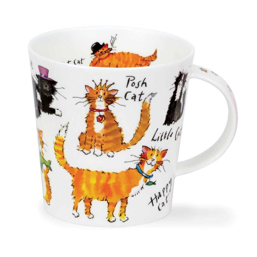 Bild von Dunoon Tasse A Cat's Life Katzen Jumbo Cairngorm 