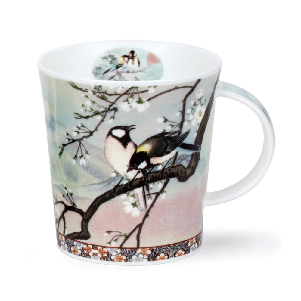 Bild von Ukiyo-E Birds Dunoon Tasse Lomond Fine Bone China