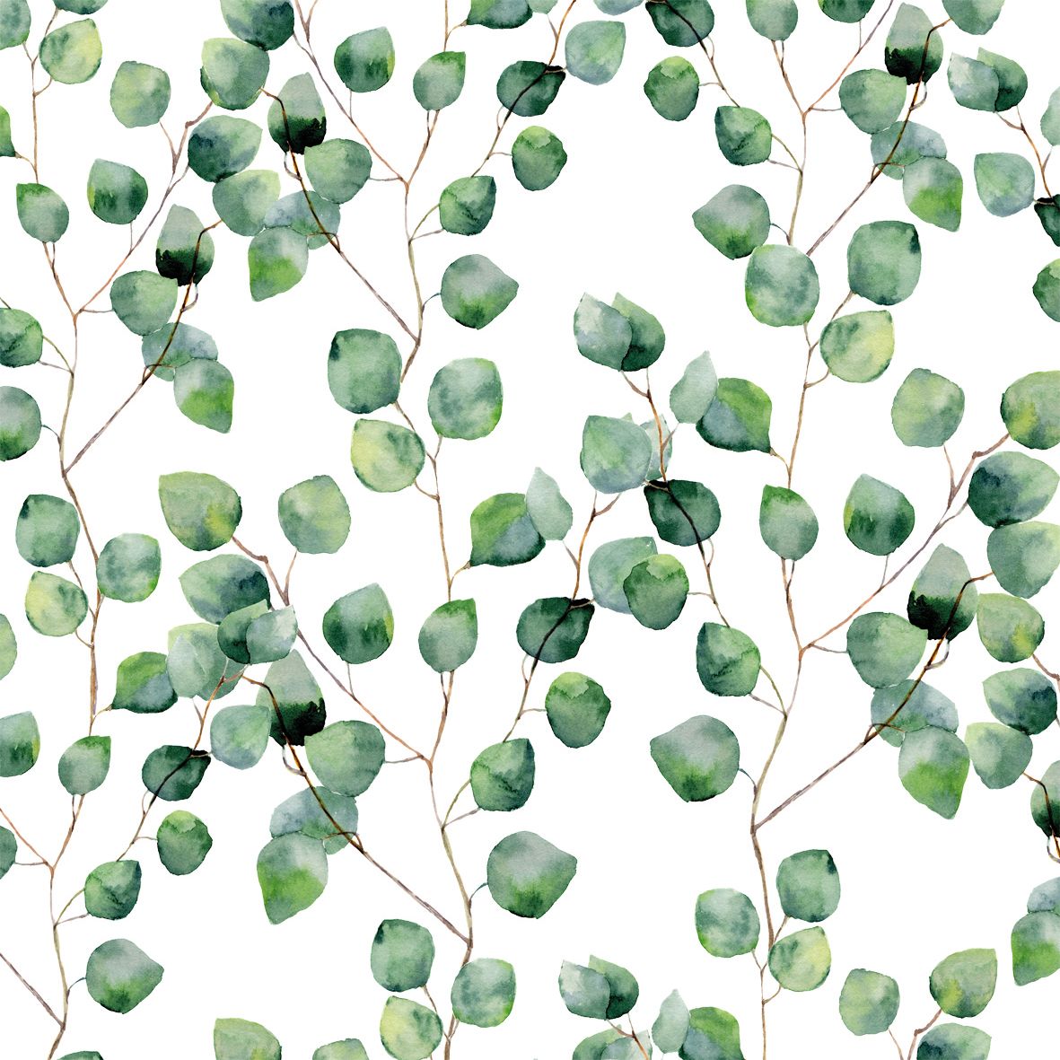 Bild von Aquarell Leaves Servietten