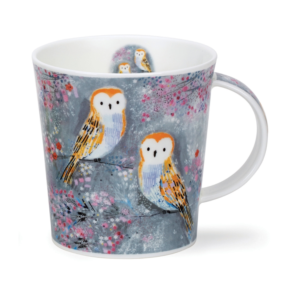 Bild von Dunoon Mystic Wood Owl Eule Tasse Lomond Fine Bone China