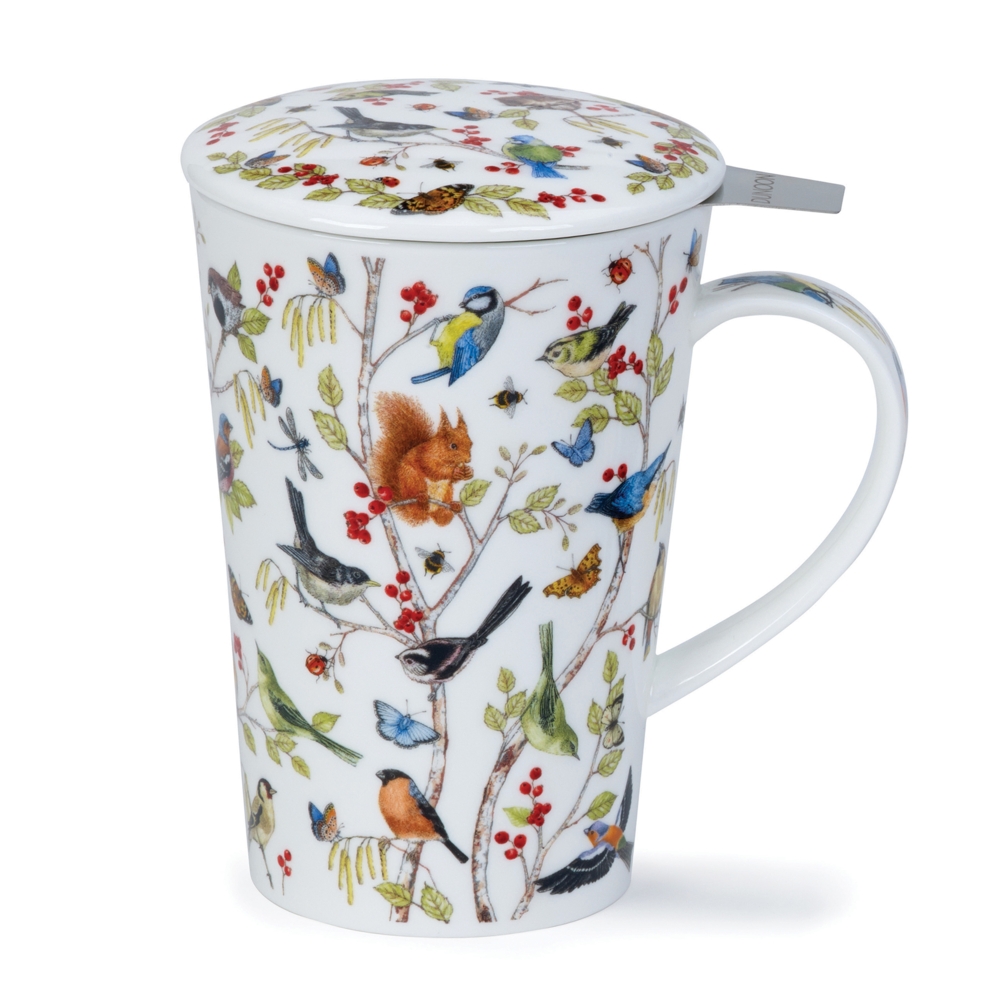 Bild von Dunoon Tasse mit Sieb und Deckel Secret Wood Shetland