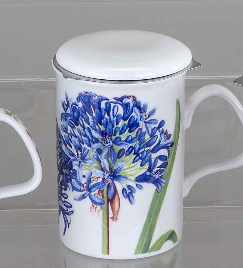 Bild von Roy Kirkham Tasse mit Sieb und Deckel Allium