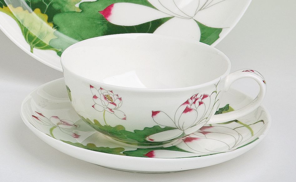 Bild von Teetasse Lotus