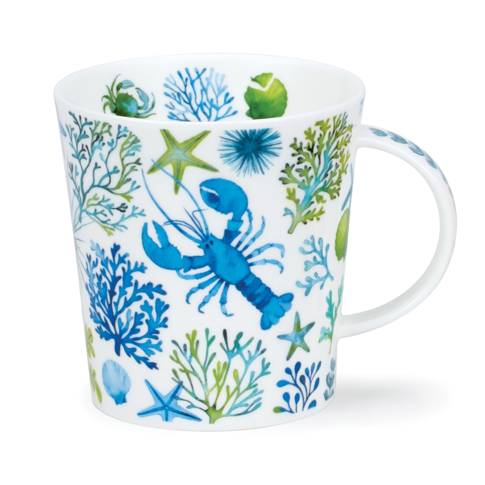 Bild von Under the sea blau Dunoon Tasse Lomond Fine Bone China