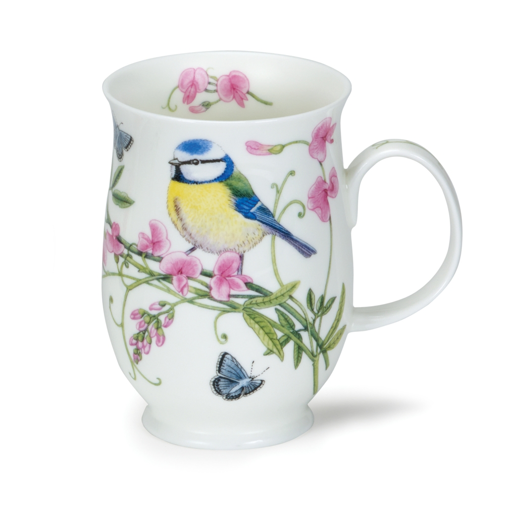 Bild von Dunoon Tasse Hedgerow Birds Blue Tit Blaumeise Suffolk