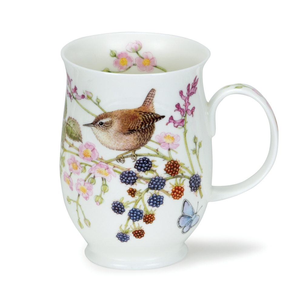 Bild von Dunoon Tasse Hedgerow Birds Wren Zaunkönig Suffolk