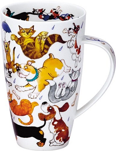 Bild von Dunoon Tasse Raining Cats and Dogs Mug
