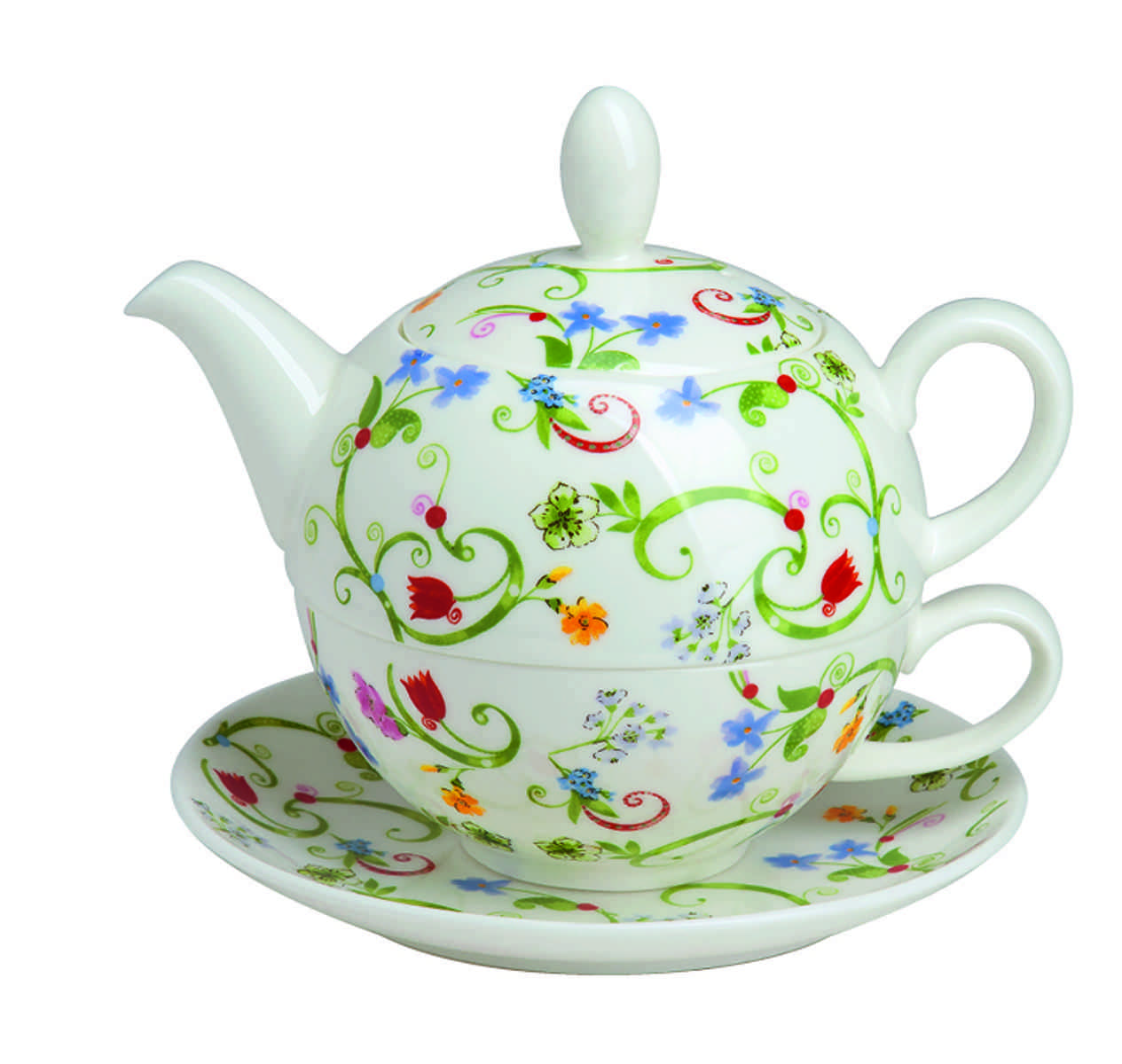 Bild von Tea For One Set Fleurette