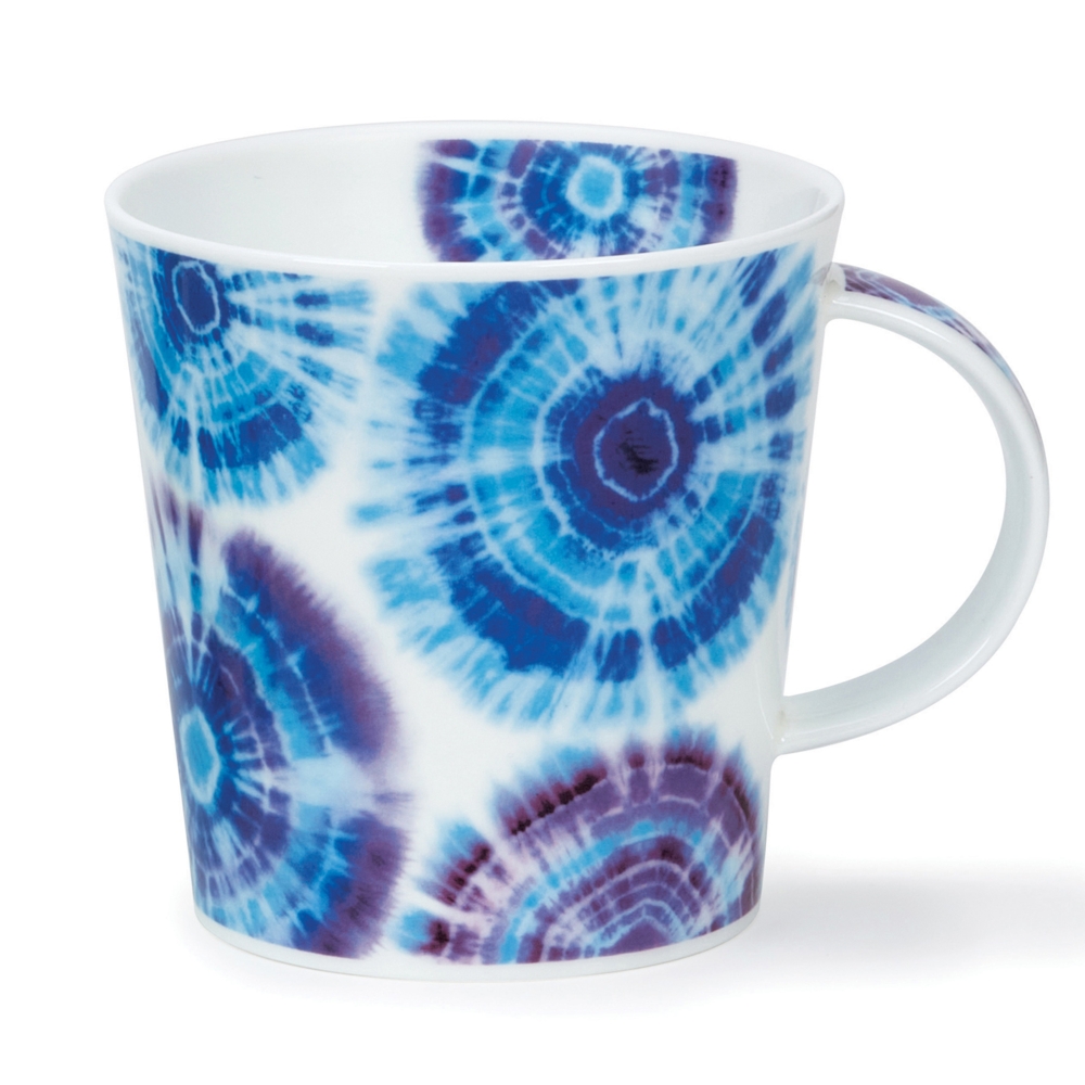 Bild von Dunoon Tasse Tie-Dye blau Jumbobecher Cairngorm