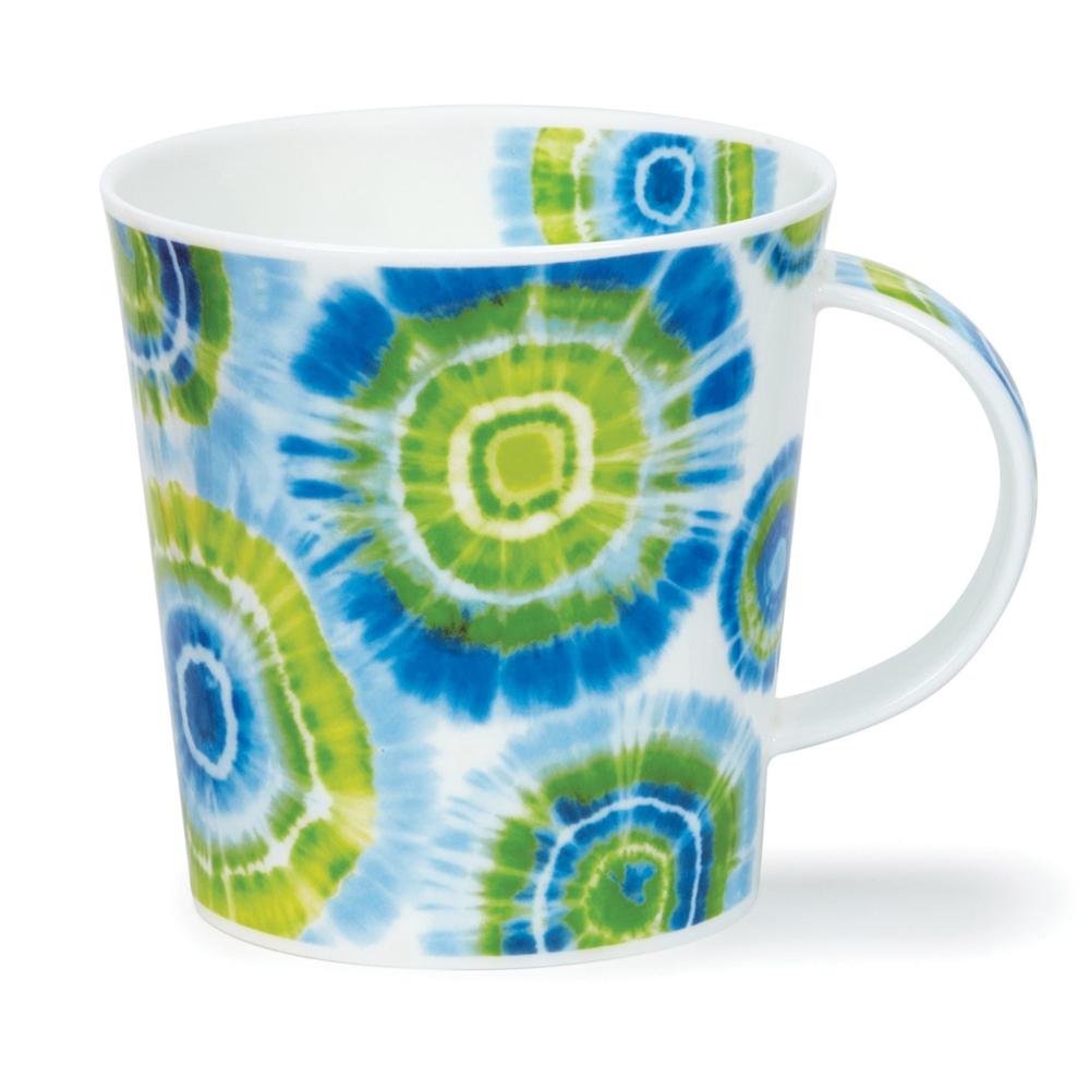 Bild von Dunoon Tasse Tie-Dye grün Jumbobecher Cairngorm