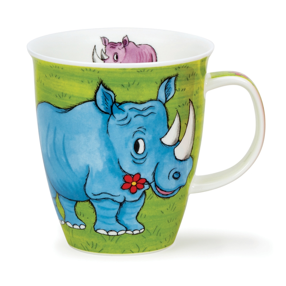 Bild von Rhino Nashorn Tasse Mug Henkelbecher Nevis