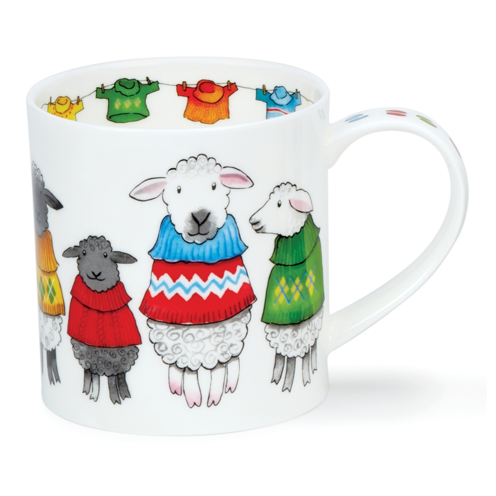 Bild von Dunoon Tasse Trendsetters Sheep Schaf Orkney