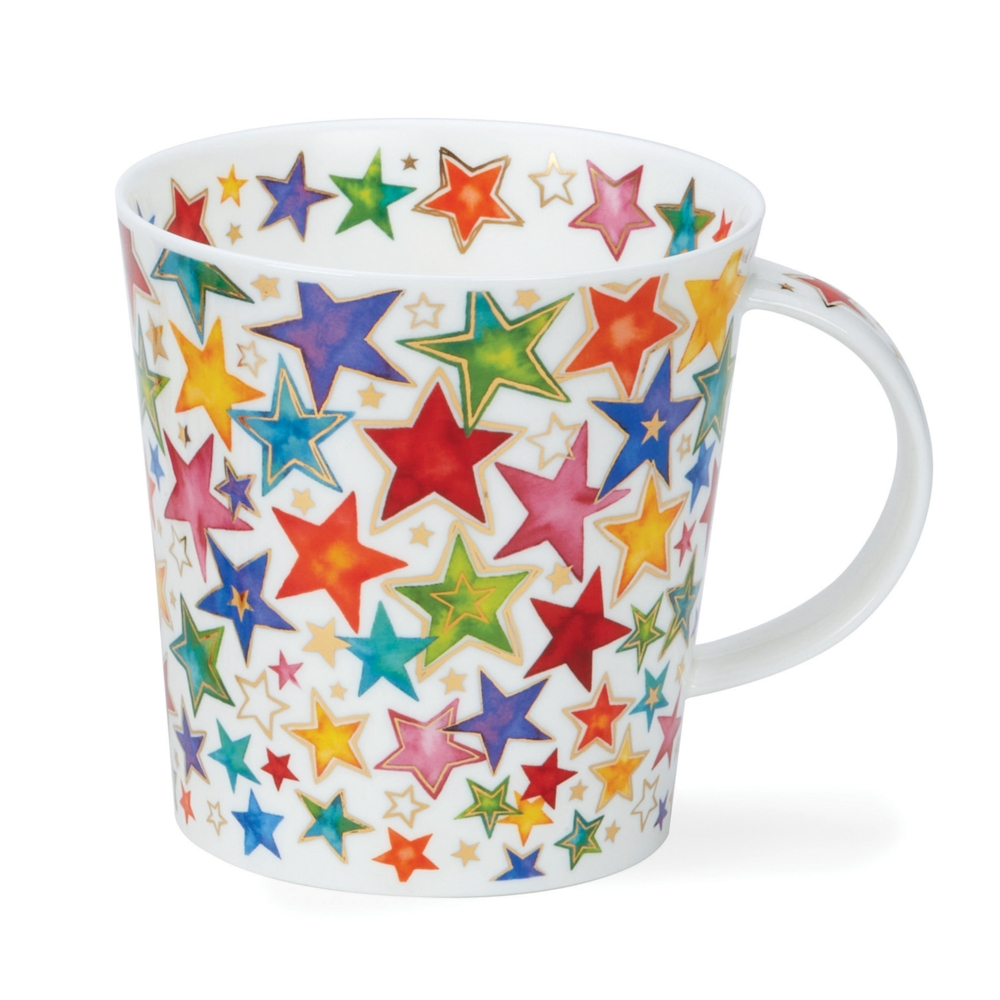 Bild von Dunoon Tasse Dazzle Stars Sterne mit gold Jumbo Cairngorm