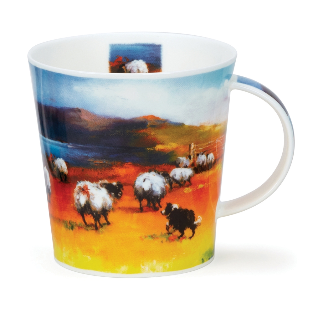 Bild von Dunoon Summer Isles Orange Tassen Jumbobecher Cairngorm 