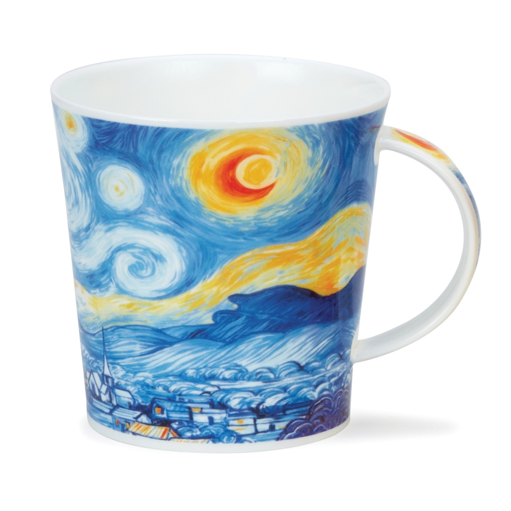 Bild von Dunoon Tasse Starry Night van Gogh Jumbobecher Cairngorm