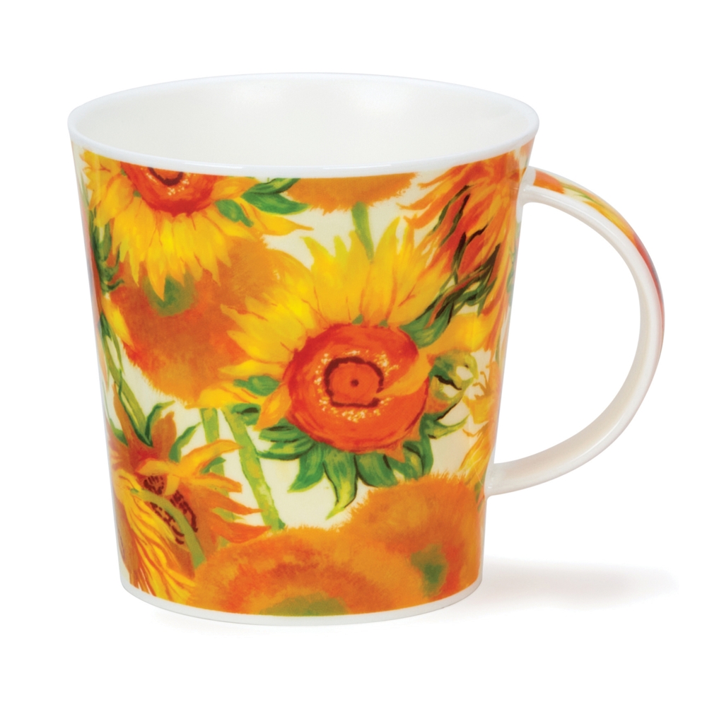 Bild von Dunoon Tasse Sunflowers van Gogh Jumbobecher Cairngorm