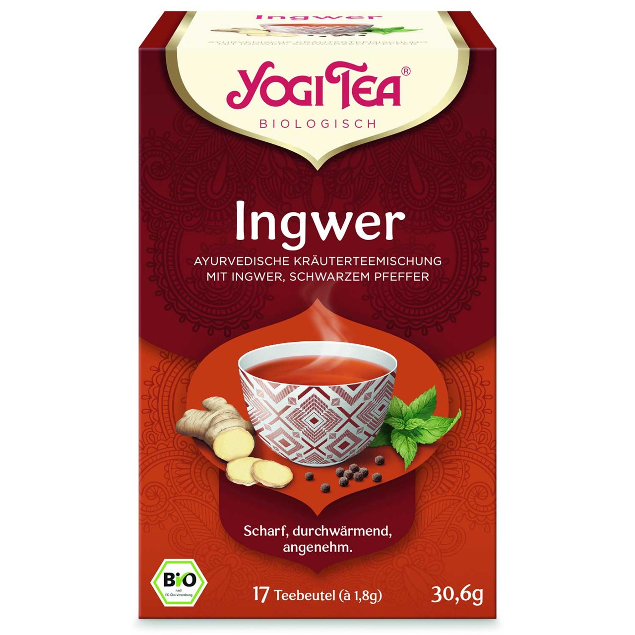 Bild von Ingwer Tee von Yogi Tee bio