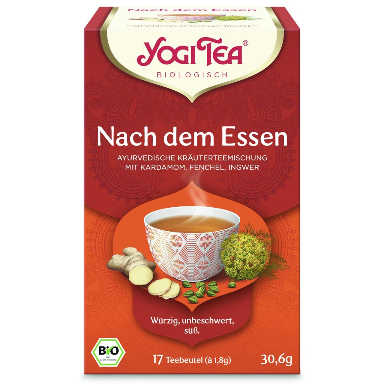 Bild von Nach dem Essen Tee von Yogi Tee bio