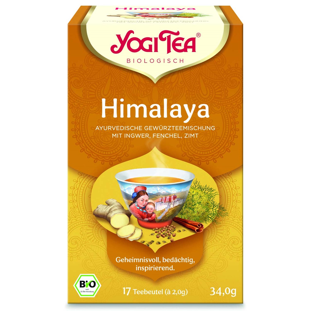 Bild von Yogi Tee Himalaya Chai bio Teebeutel