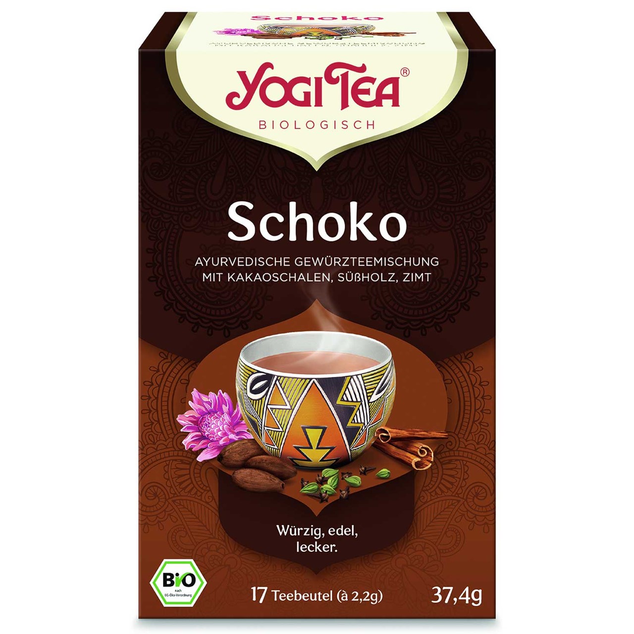 Bild von Yogi Tee Schoko Chai bio lose