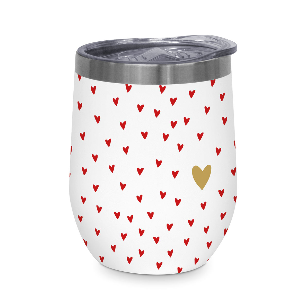 Bild von Little Hearts Edelstahl Thermobecher 