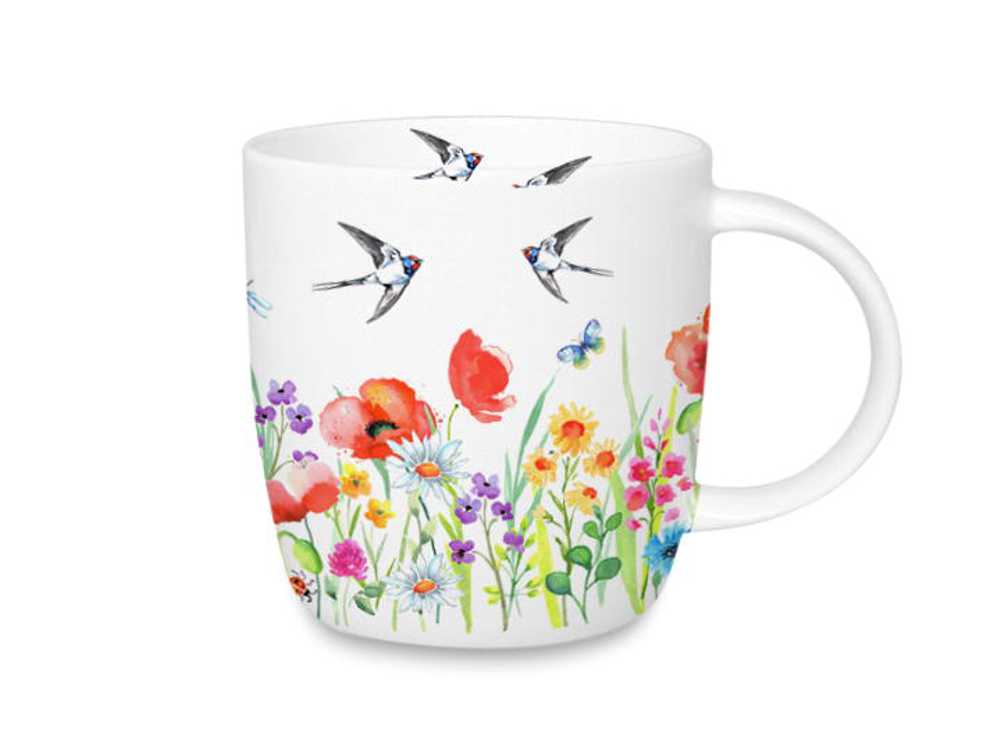 Bild von Roy Kirkham Wildflowers Kaffeebecher Tasse 