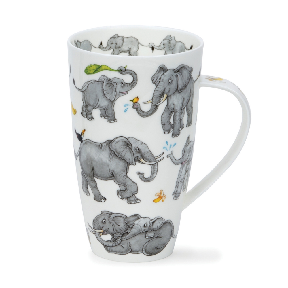 Bild von Dunoon Tasse Jumbobecher Elephantastic Henley 0,55 L