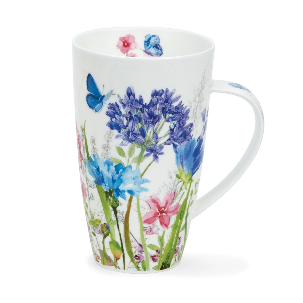 Bild von Dunoon Tasse Jumbobecher Meadow Breeze blue Henley 0,55 L