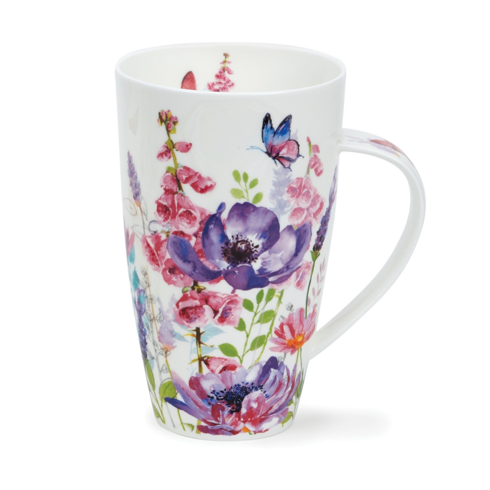 Bild von Dunoon Tasse Jumbobecher Meadow Breeze purple Henley 0,55 L