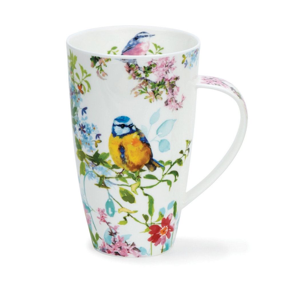 Bild von Dunoon Tasse Jumbobecher Morning Song Bluetit Blaumeise Henley 0,55 L