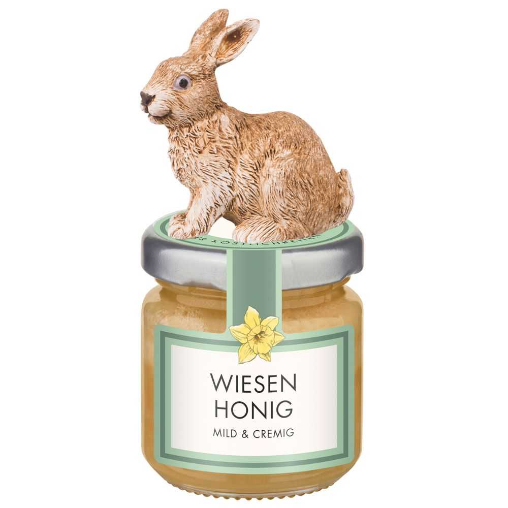 Bild von Osterhonig mit Hasen mini Wiesenhonig