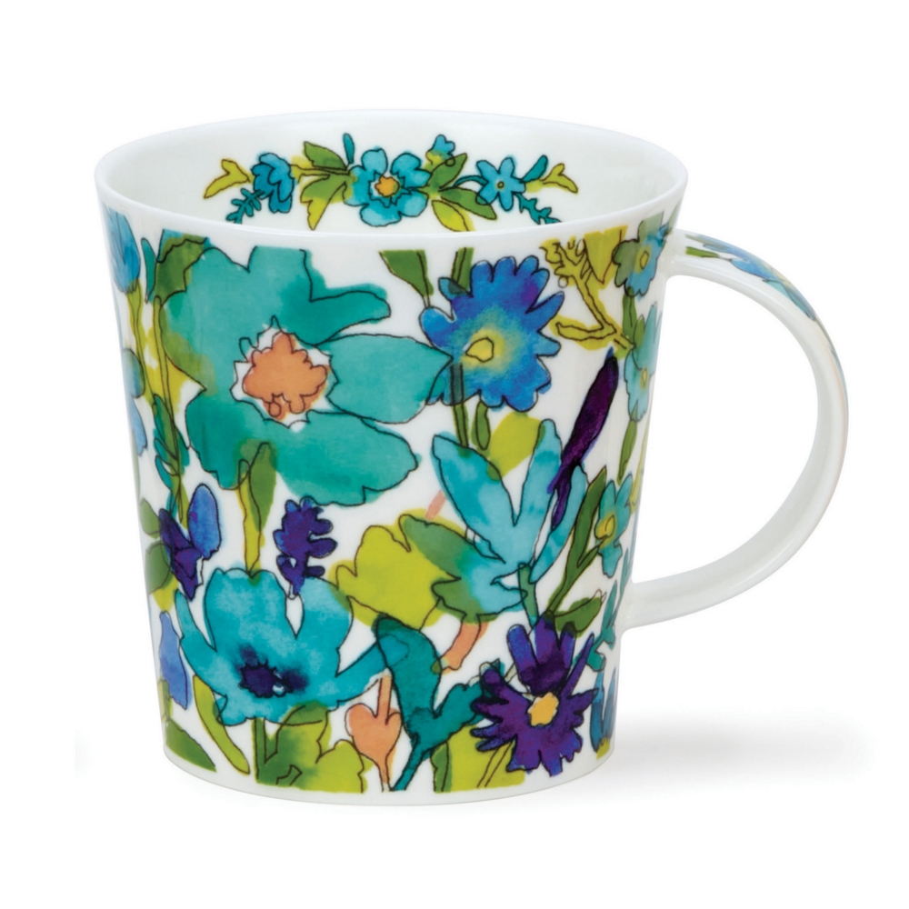 Bild von Dunoon Tasse Flower Shower blue blau Jumbo Cairngorm 