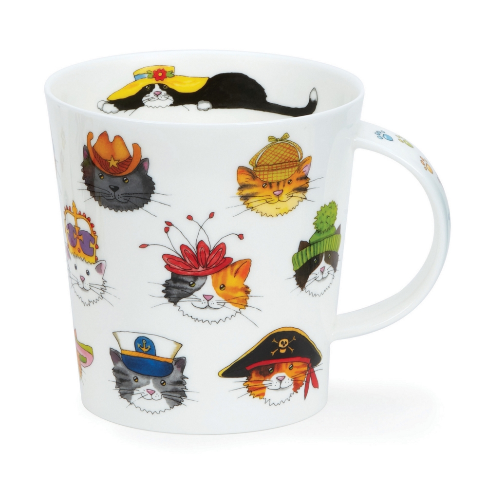 Bild von Dunoon Tasse Mad Hatters Cat Katzen Jumbo Cairngorm 