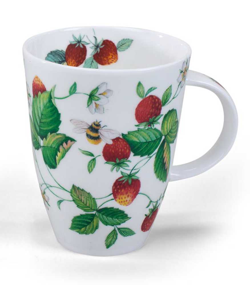 Bild von Roy Kirkham Erdbeeren Alpine Strawberry Louise Becher