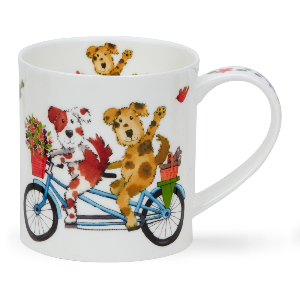 Bild von Dunoon Tasse Happy Days Dogs Hunde Orkney