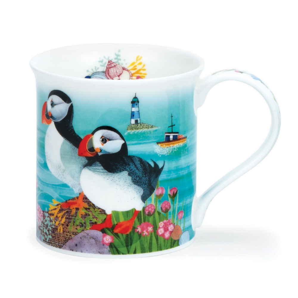 Bild von Dunoon Tasse Seashore Puffin Papageientaucher Bute