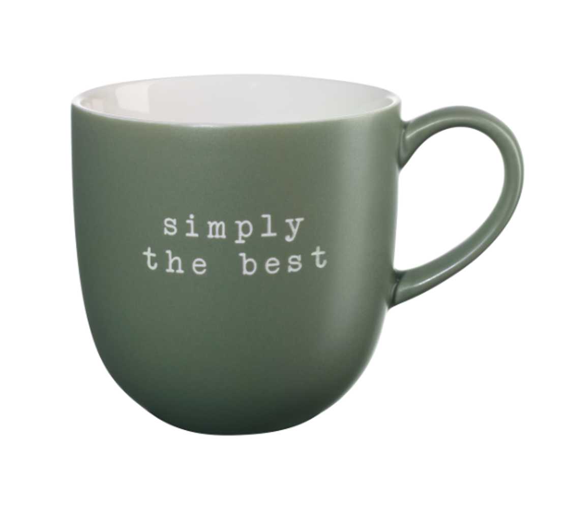 Bild von  ASA Selection Tasse Simply the Best hey! Henkelbecher 0,35L