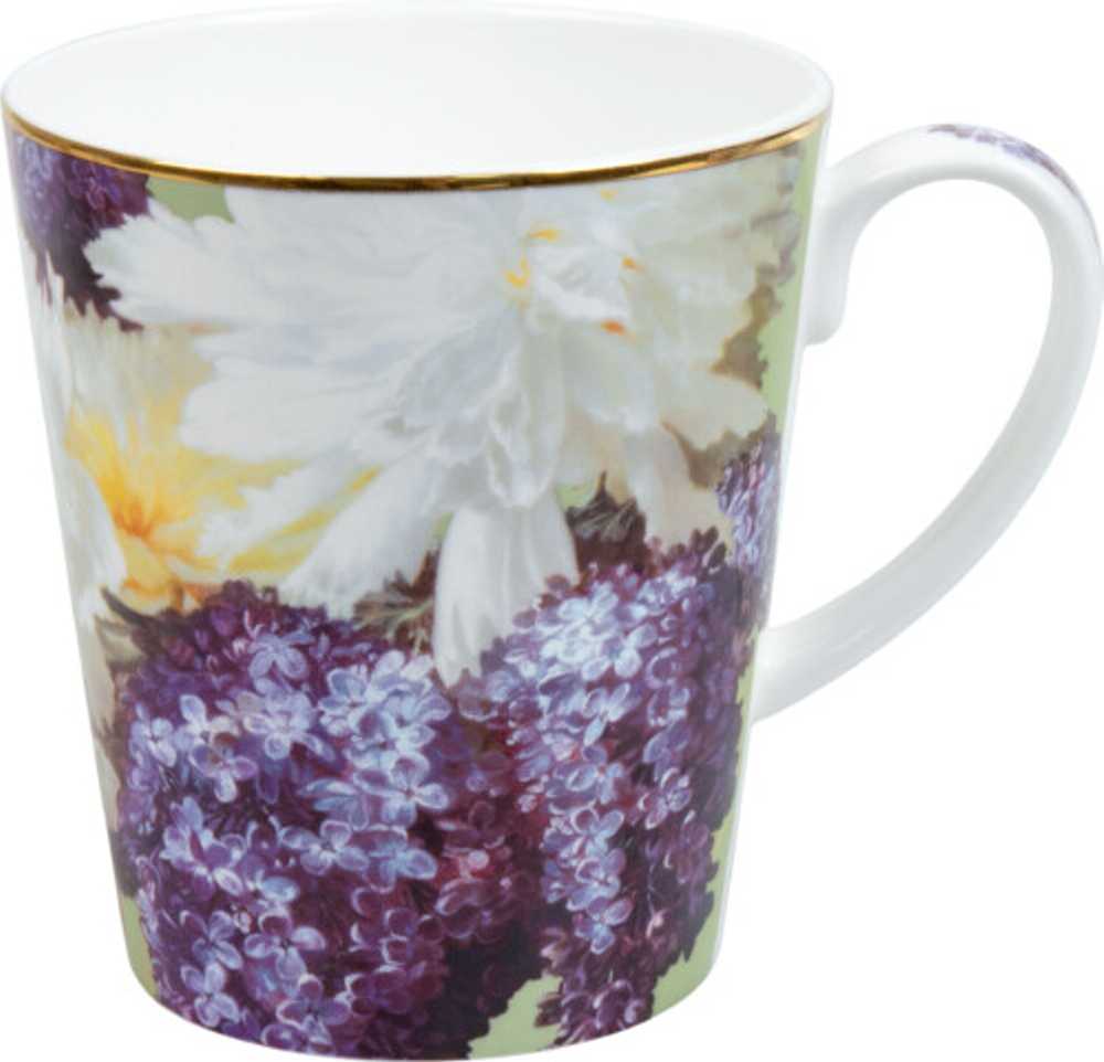 Bild von Wunderbar Flourish - Lilac Jumbobecher Jumbotassen Könitz Fine Bone China