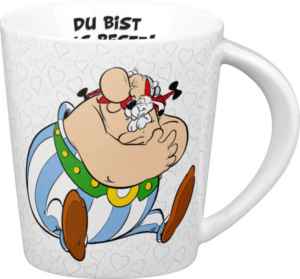Bild von Könitz Tasse Du bist das Beste Asterix Henkelbecher
