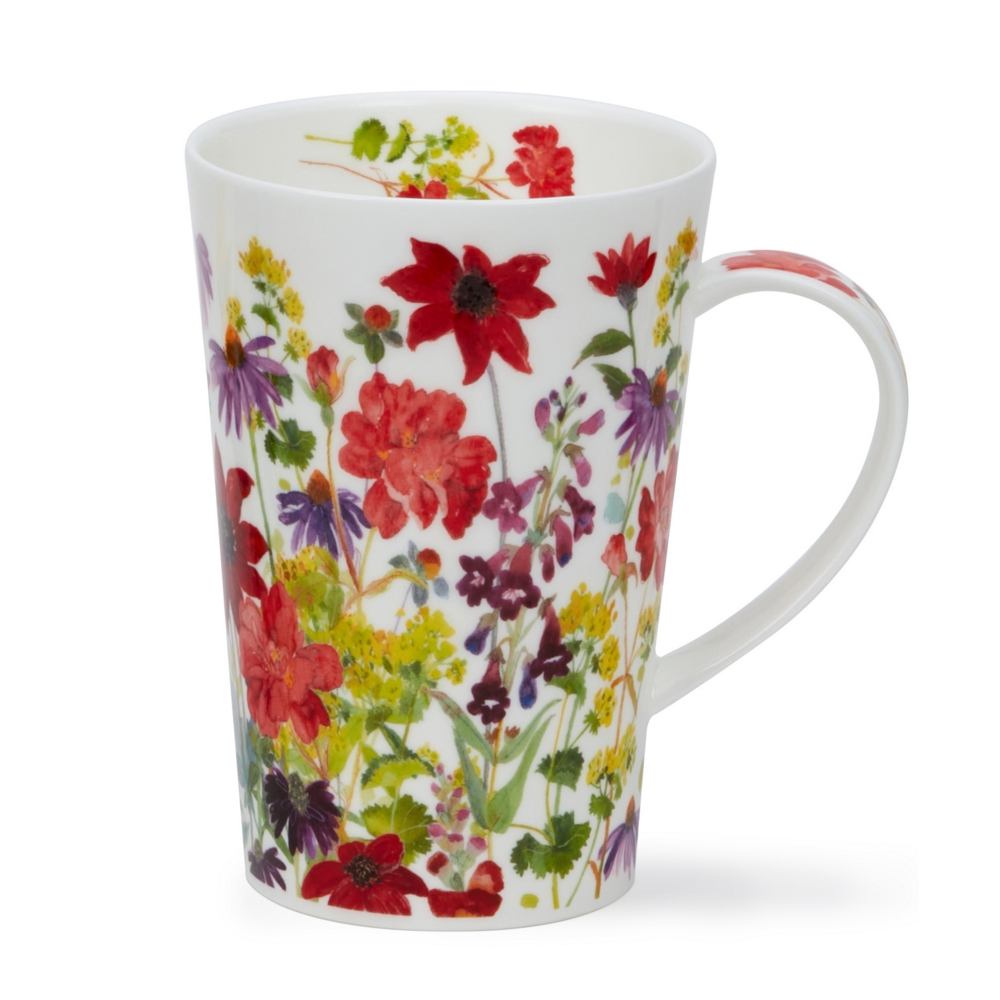 Bild von Cottage Border red rot Dunoon Tasse Shetland