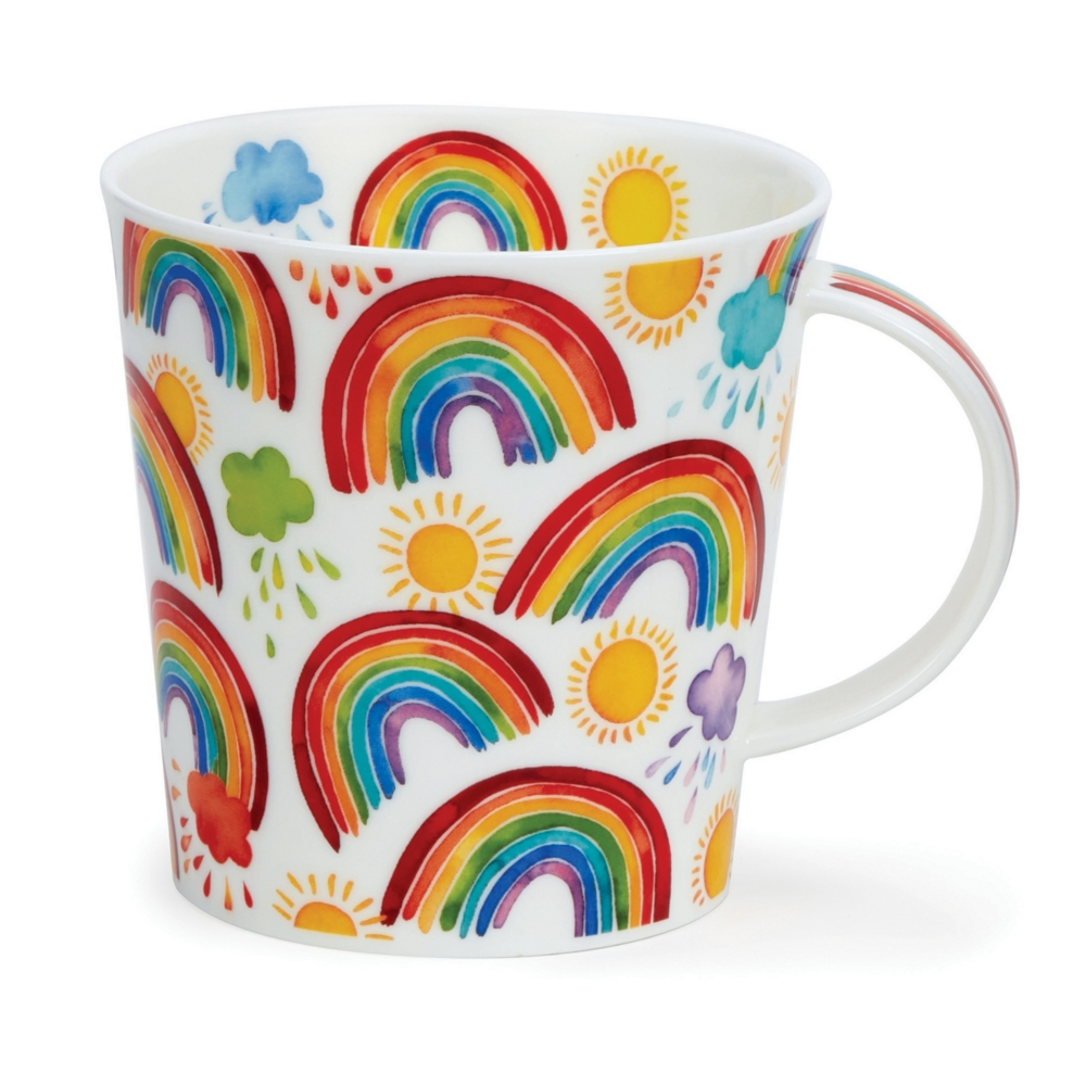Bild von Dunoon Tasse Over the Rainbow Jumbo Cairngorm