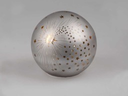 Bild von Deko-Licht Kugel LED 15 cm Spirit mit Sternen