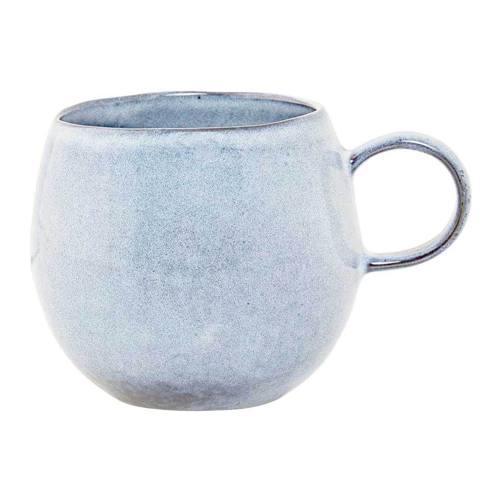 Bild von Teetasse Sandrine Jumbotasse blau Bloomingville