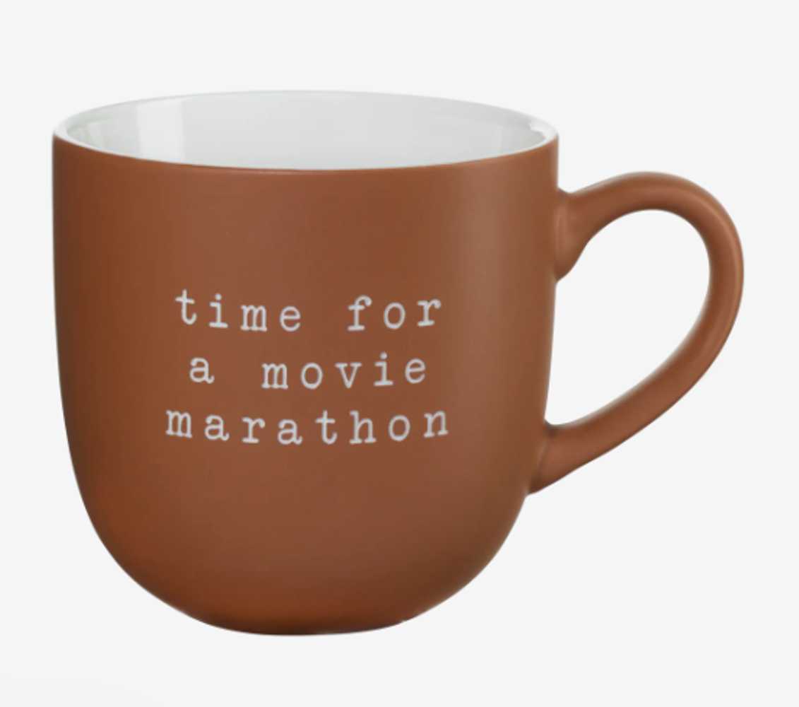 Bild von Movie marathon hey! Henkelbecher Tasse ASA 0,35L