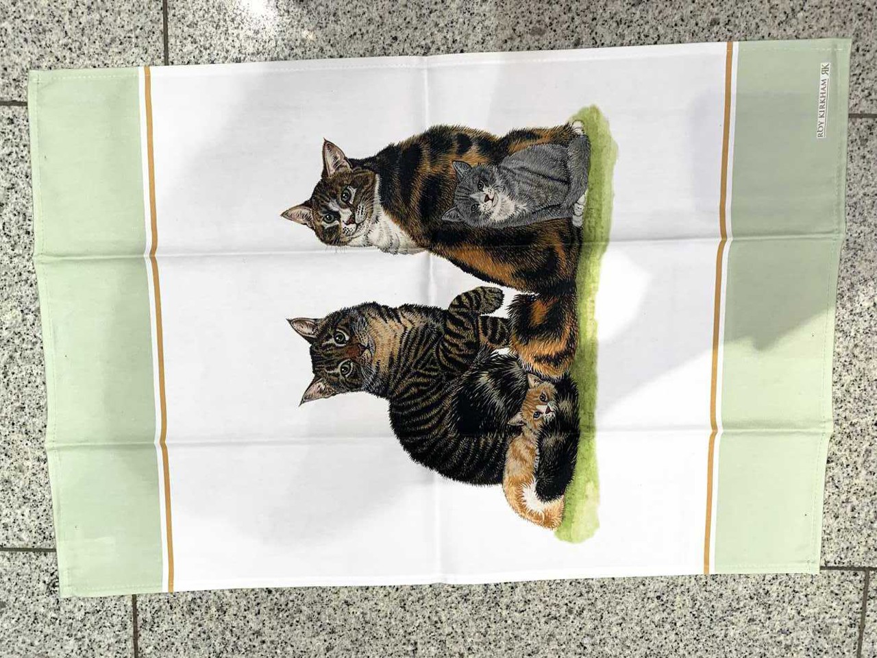 Bild von Geschirrtuch 2er Set Cat Collection Roy Kirkham
