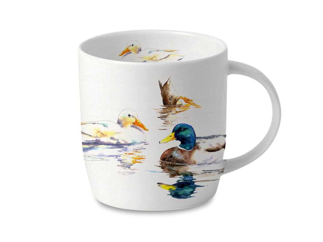 Bild von Roy Kirkham Ducks Enten Kaffeebecher Tasse 