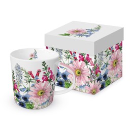 Bild von Floriculture Blumen Trendmug Porzellanbecher mit Geschenkkarton